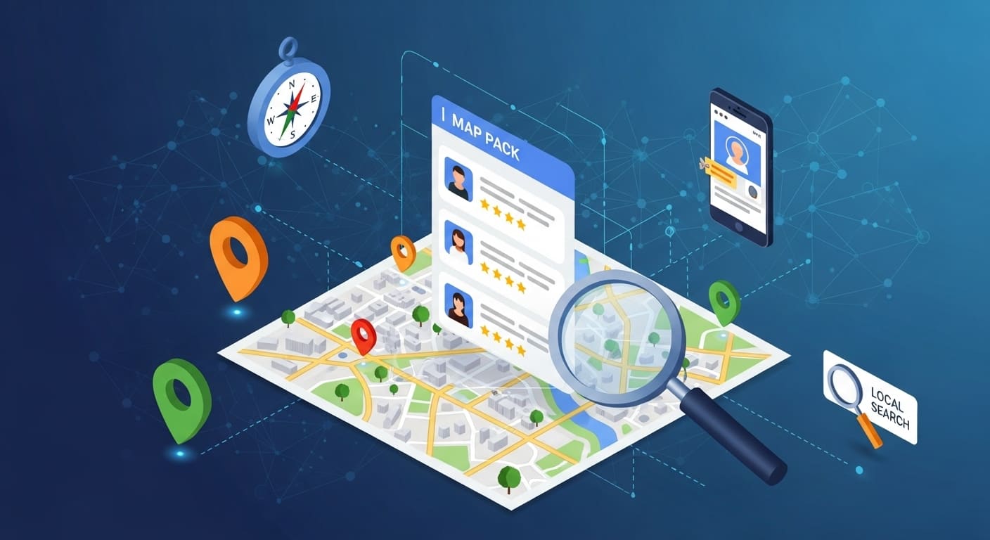 Otimização Geográfica-SEO Local-Map Pack e busca local